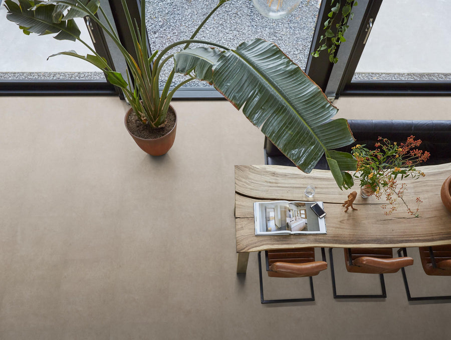 FloorLife Highbury XXL Light grey - Tegel 120 x 60 Plak PVC Dryback