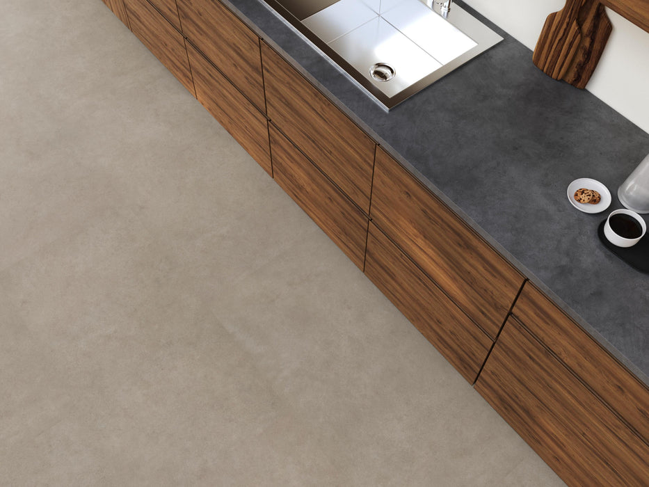 FloorLife Highbury XXL Light grey - Tegel 120 x 60 Plak PVC Dryback