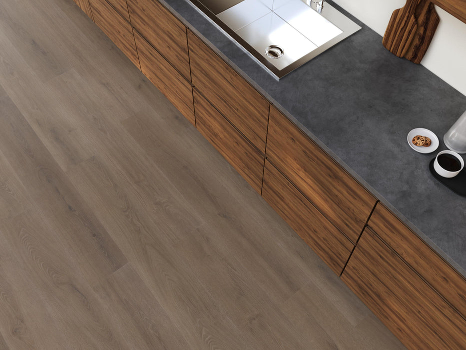 FloorLife Greenford Brown - Dryback Plak PVC