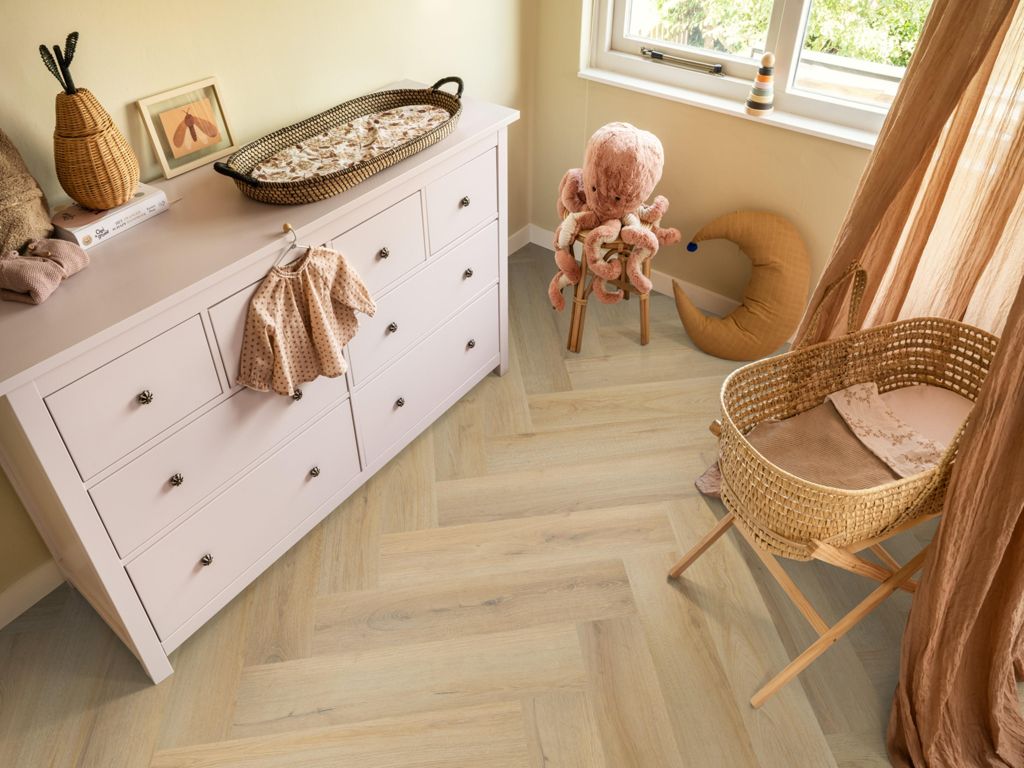 Ambiant Spigato Valento Natural - Visgraat Plak PVC