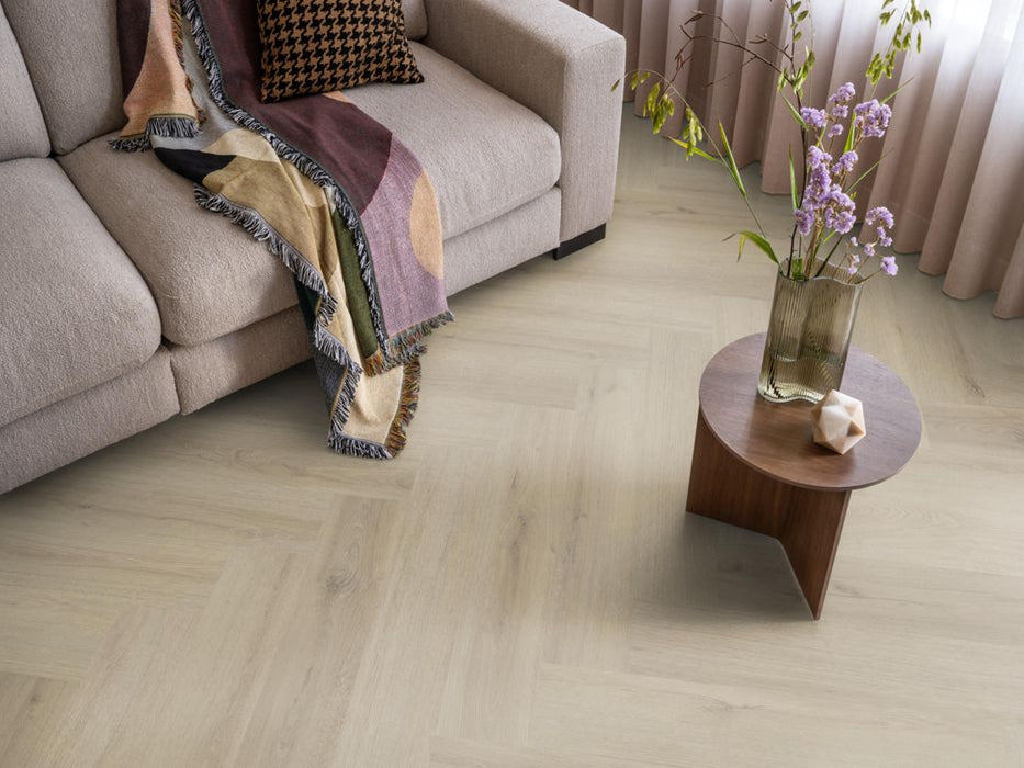 Ambiant Spigato Valento Beige - Visgraat Plak PVC