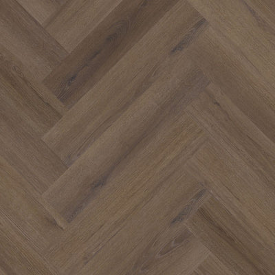 Ambiant Spigato Valento Brown - Visgraat Plak PVC