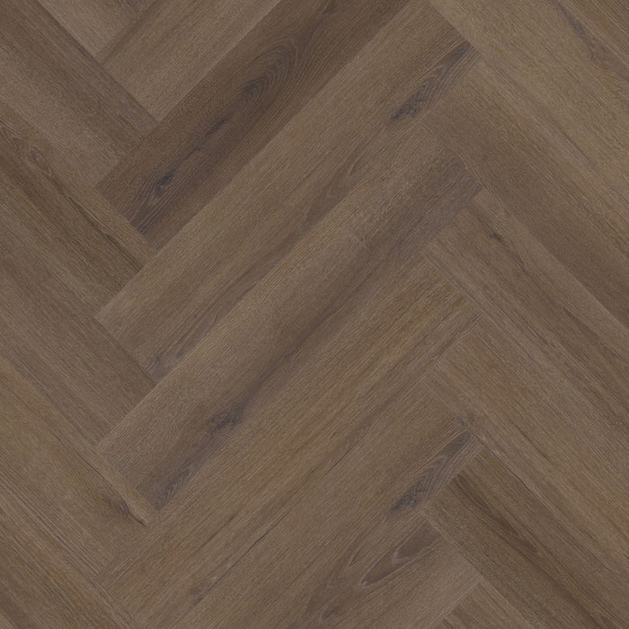 Ambiant Spigato Valento Brown - Visgraat Plak PVC