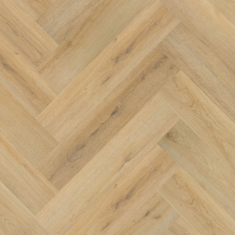 Staal van Ambiant Spigato Valento Natural - Visgraat Click PVC