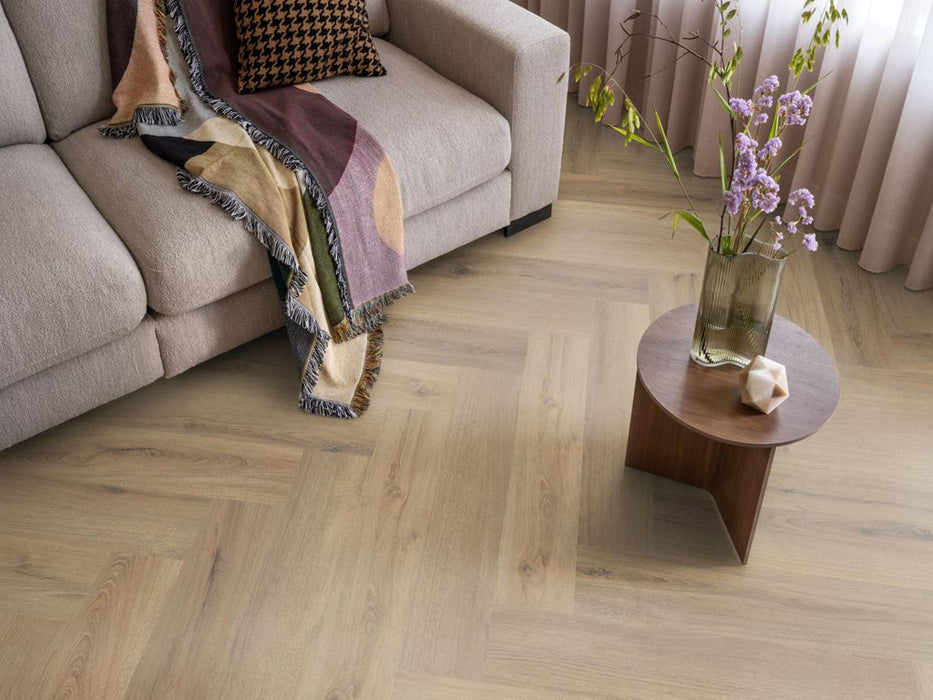 Ambiant Spigato Valento Light brown - Visgraat Click PVC