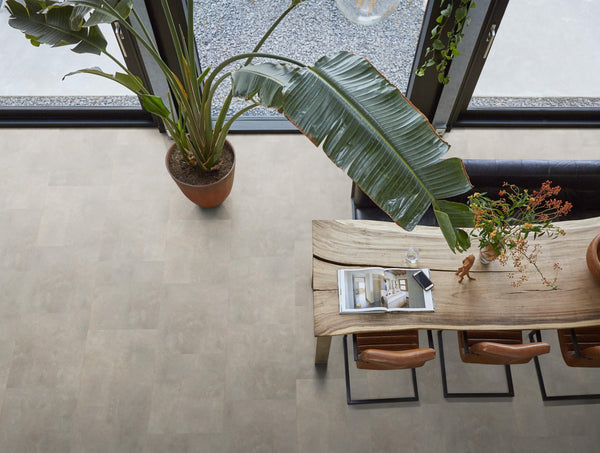 FloorLife Victoria Beige - Tegel 60 x 60 Plak PVC Dryback