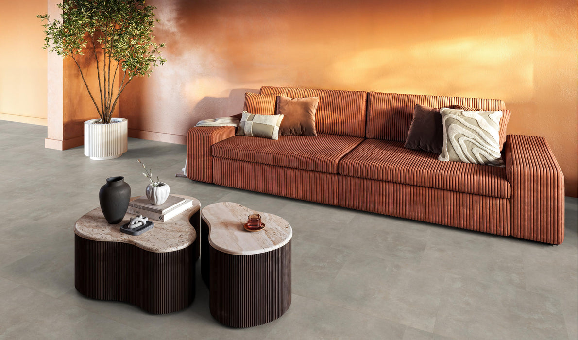 FloorLife Victoria Beige - Tegel 60 x 60 Plak PVC Dryback