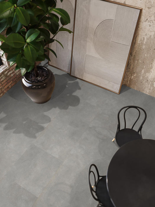 FloorLife Victoria Light grey - Tegel 60 x 60 Plak PVC Dryback
