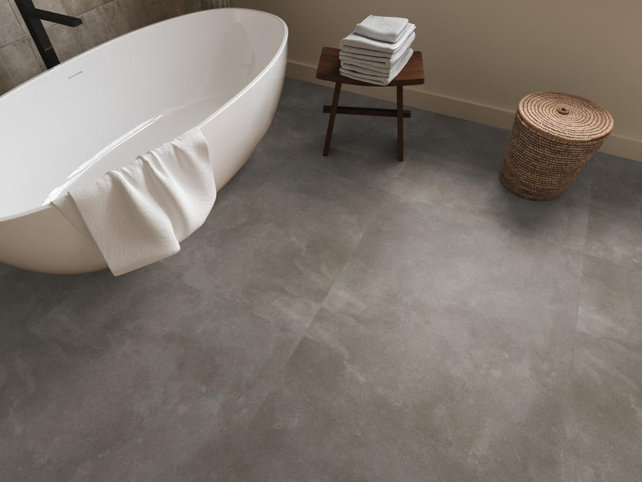 Ambiant Piazzo Warm grey | Tegel 45 x 90 Plak PVC dryback