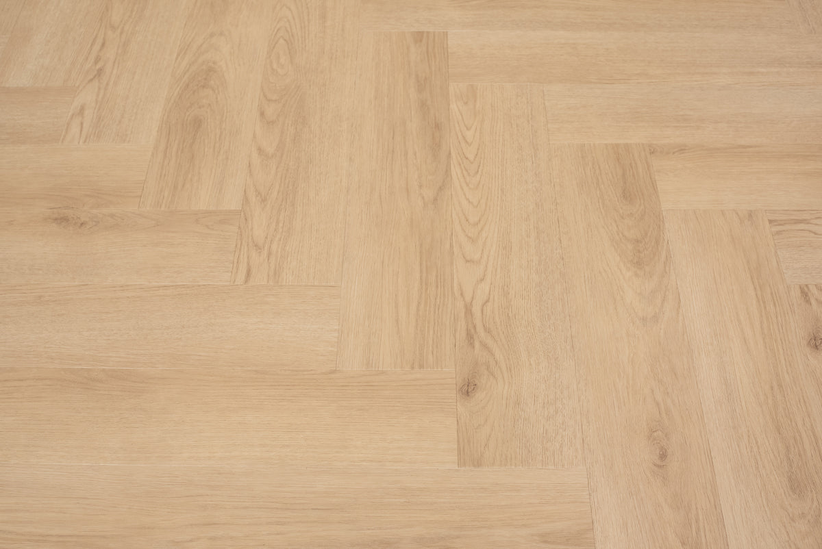 Floer Natuur Eiken - Visgraat Click PVC