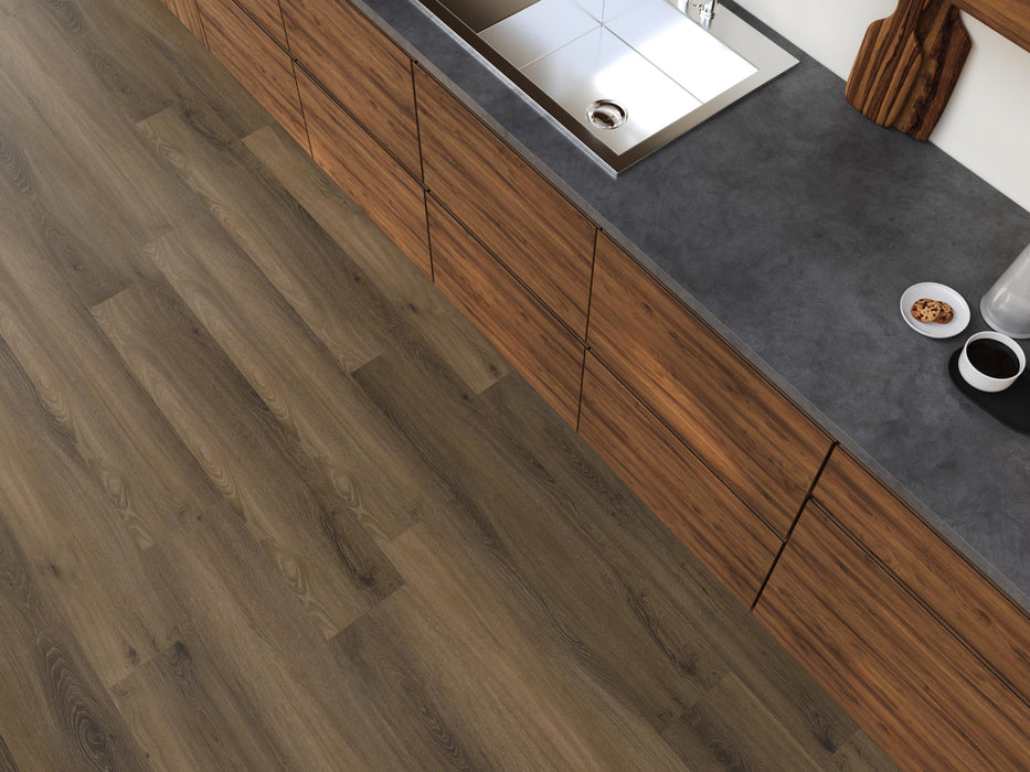 FloorLife Paddington Warm brown - Plank Click PVC