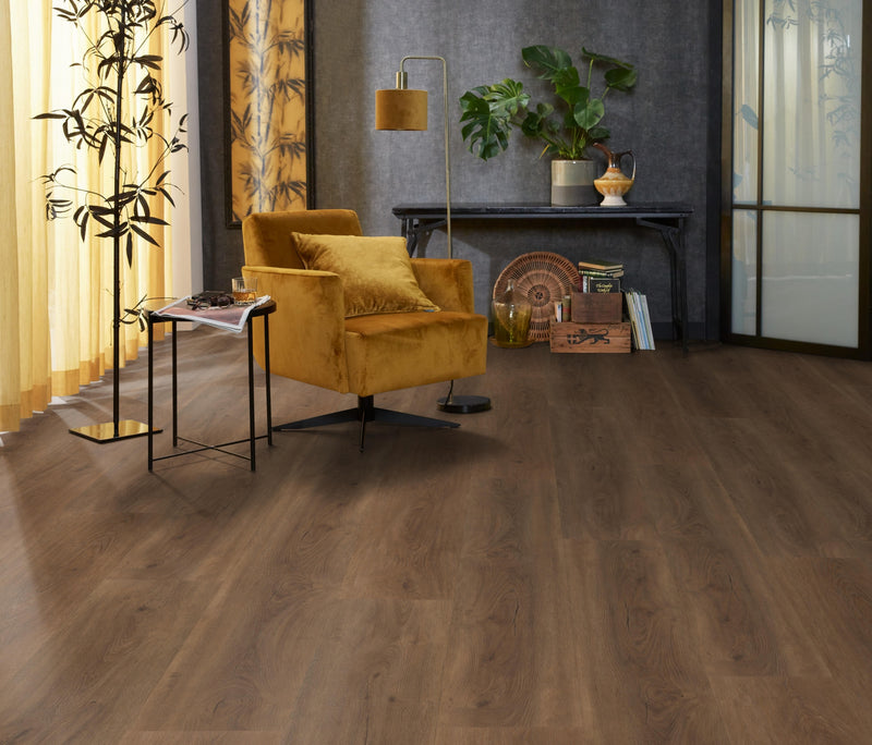 Staal van Ambiant Robusto Warm brown | Dryback Lijm PVC