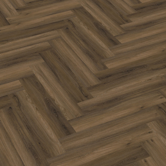 Ambiant Spigato Avanto Warm Brown | Visgraat Lijm PVC