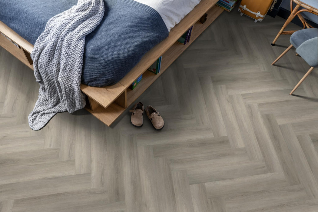 Ambiant Spigato Avanto Grey | Visgraat Klik PVC