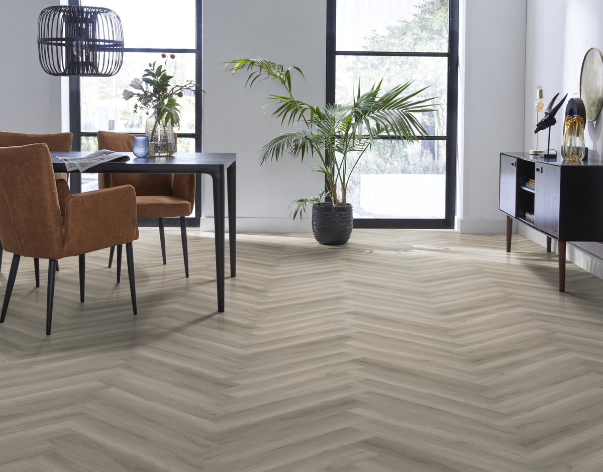 Ambiant Spigato Avanto Grey | Visgraat Klik PVC
