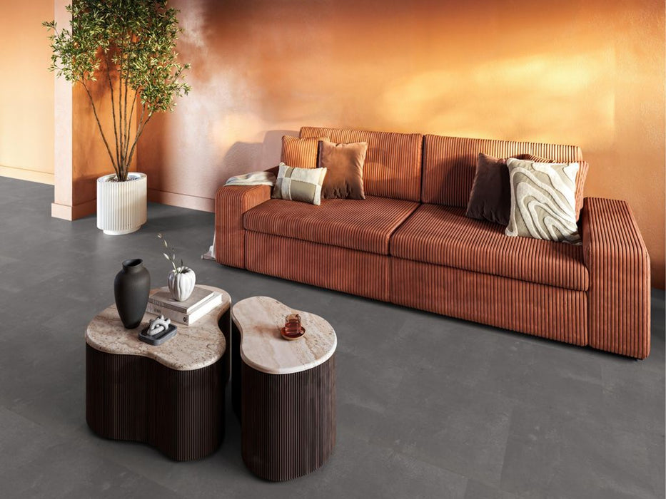 FloorLife Victoria Anthracite - Tegel 60 x 60 Click PVC