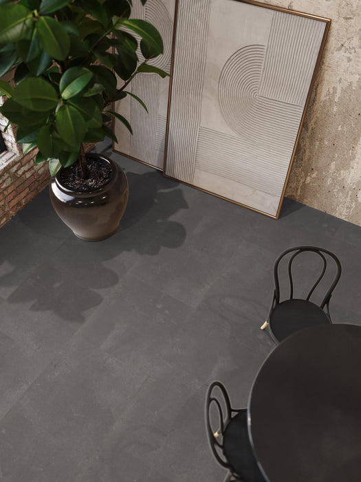 FloorLife Victoria Anthracite - Tegel 60 x 60 Click PVC