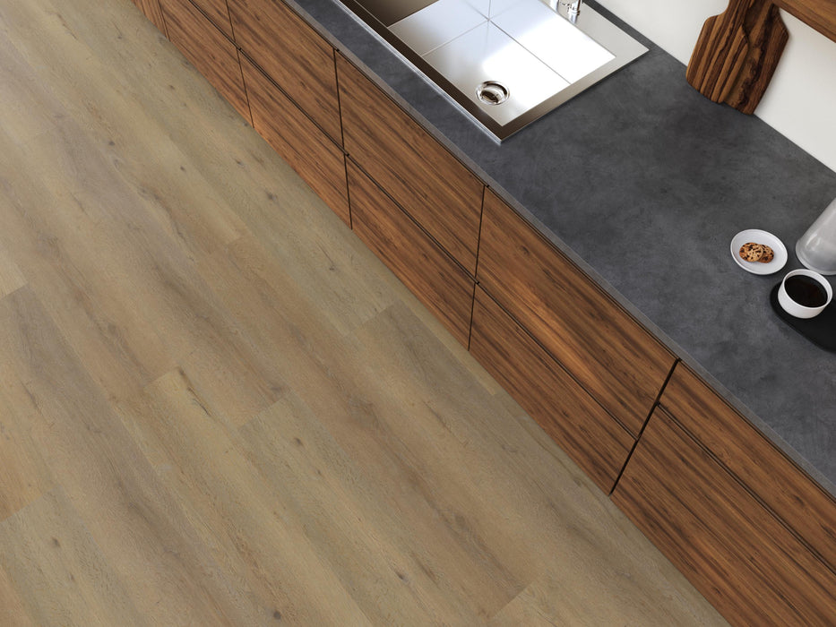 FloorLife Leyton Dark oak - Plank Click PVC