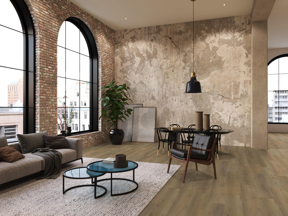 FloorLife Leyton Dark oak - Plank Click PVC