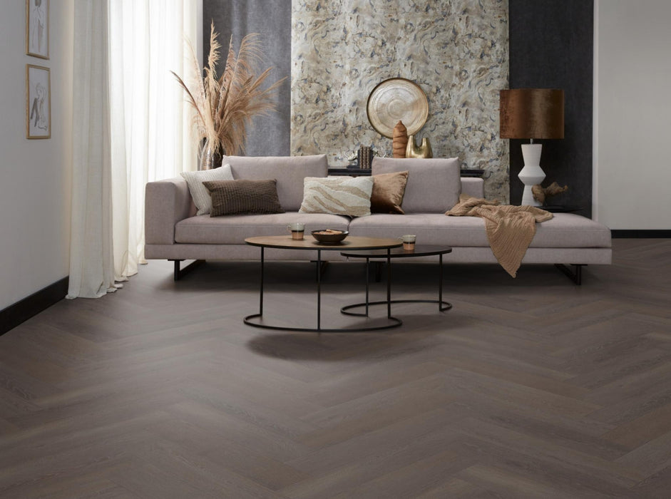 VT Wonen Herringbone Charcoal | Visgraat Plak PVC