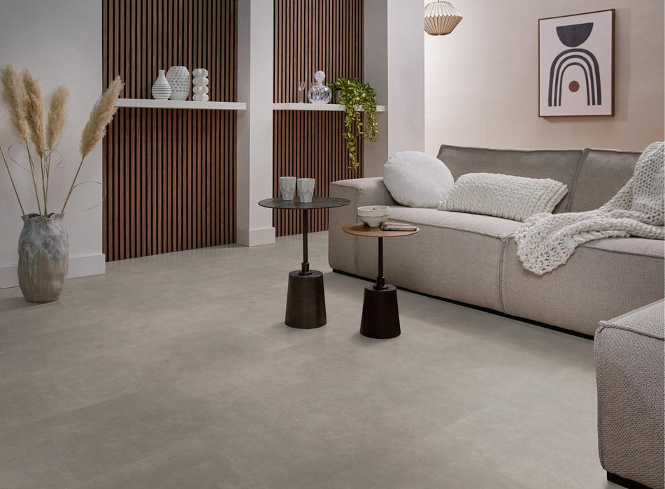 VT Wonen Basic XL dryback dark grey | Tegel 45 x 90 Klik PVC