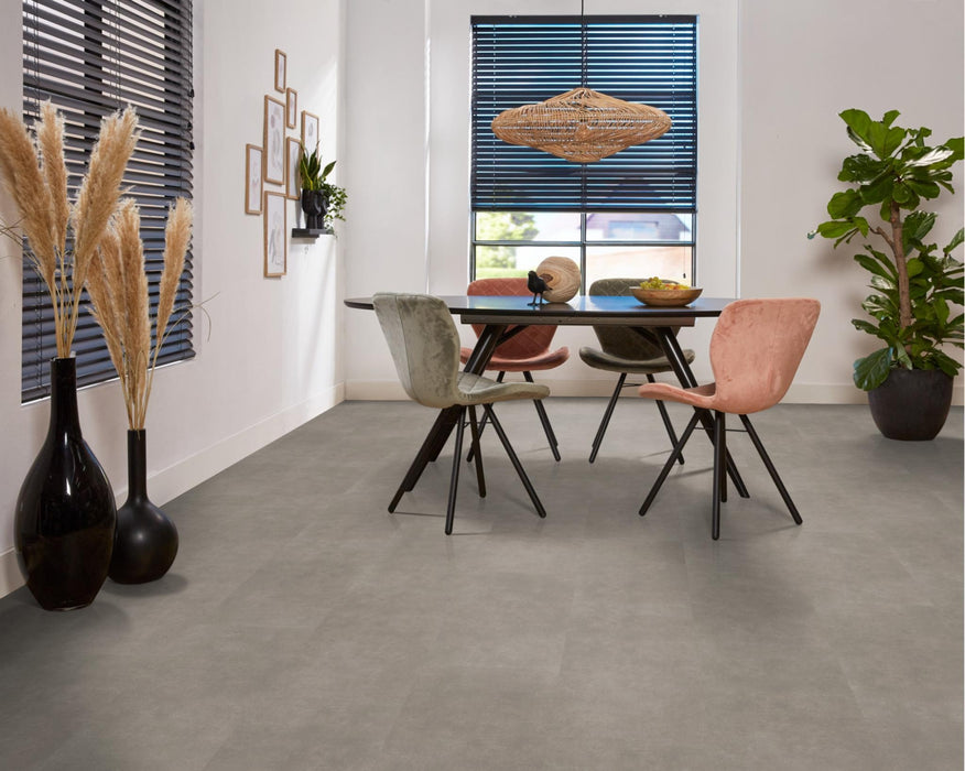 VT Wonen Basic Dark grey | Tegel 45 x 90 Klik PVC