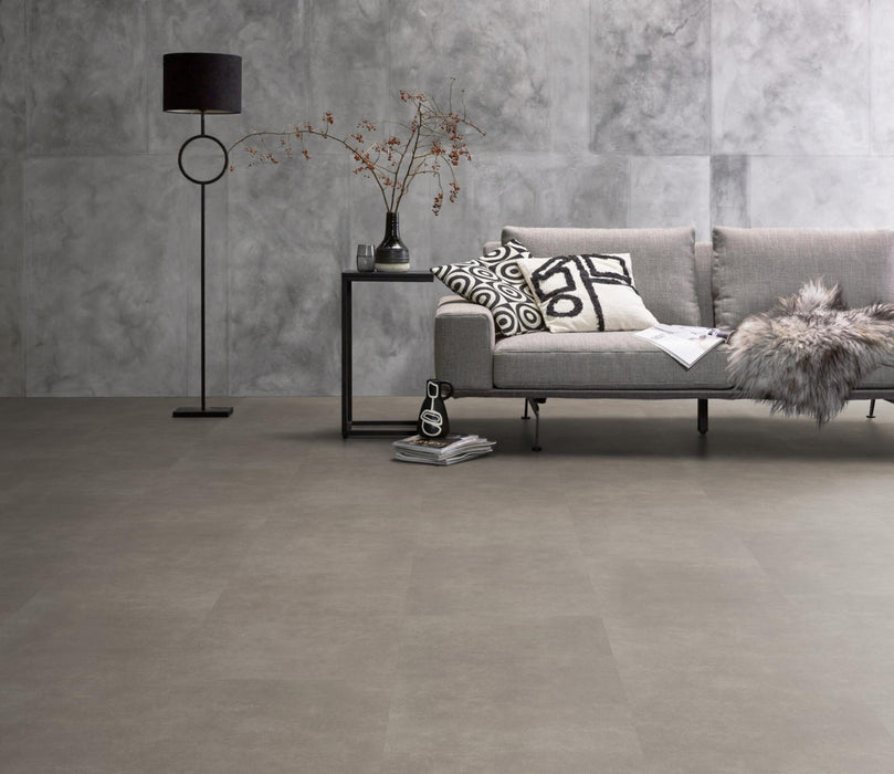 VT Wonen Basic XL dryback dark grey | Tegel 45 x 90 Klik PVC