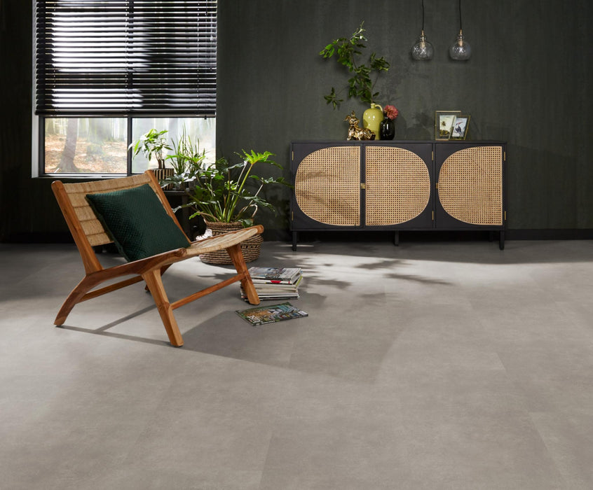 VT Wonen Basic XL dryback dark grey | Tegel 45 x 90 Klik PVC