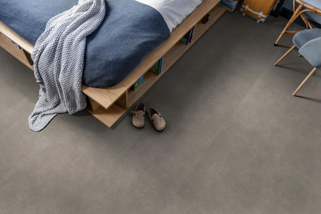 VT Wonen Basic XL dryback dark grey | Tegel 45 x 90 Klik PVC