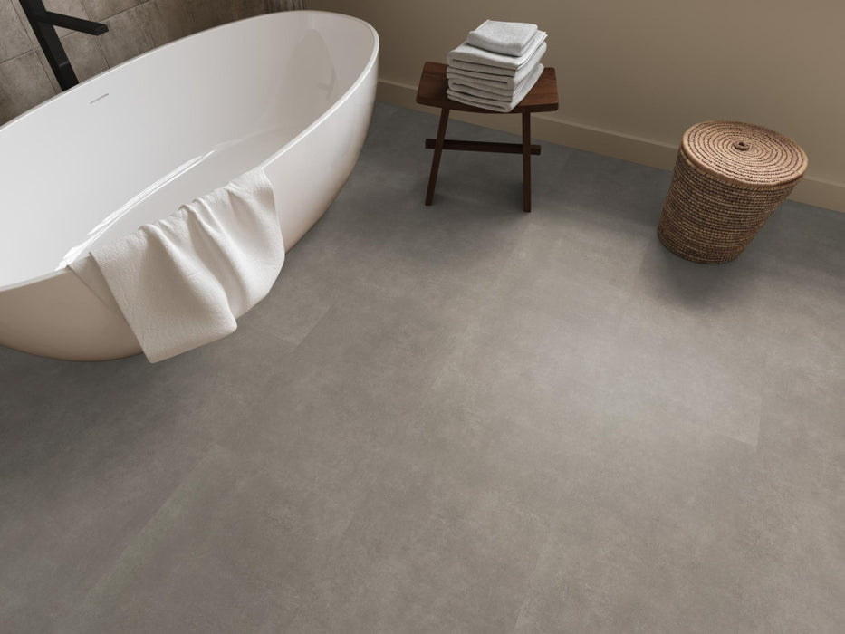 VT Wonen Basic XL dryback dark grey | Tegel 45 x 90 Klik PVC