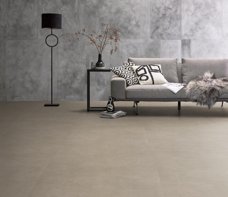 Staal van VT Wonen Basic Sand | Tegel 45 x 90 Klik PVC
