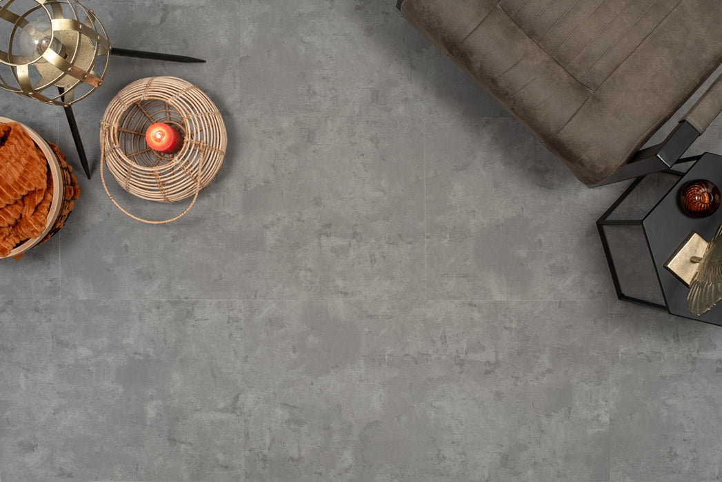 Floer Betonlook Grijs - Tegel Dryback Plak PVC