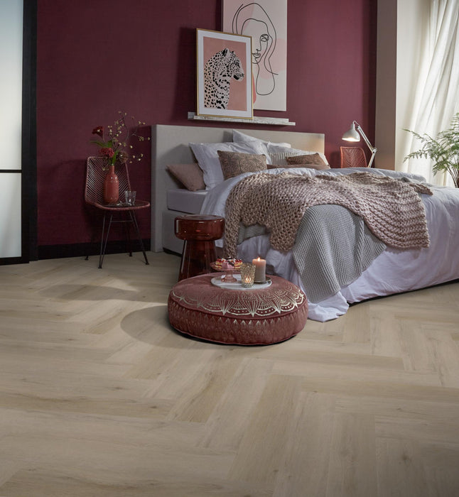 Ambiant Spigato Vivero Light oak | Visgraat Lijm PVC