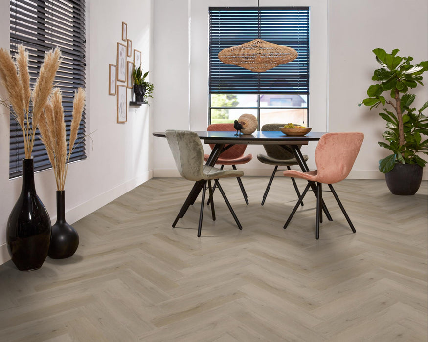 Ambiant Spigato Vivero Light oak | Visgraat Klik PVC