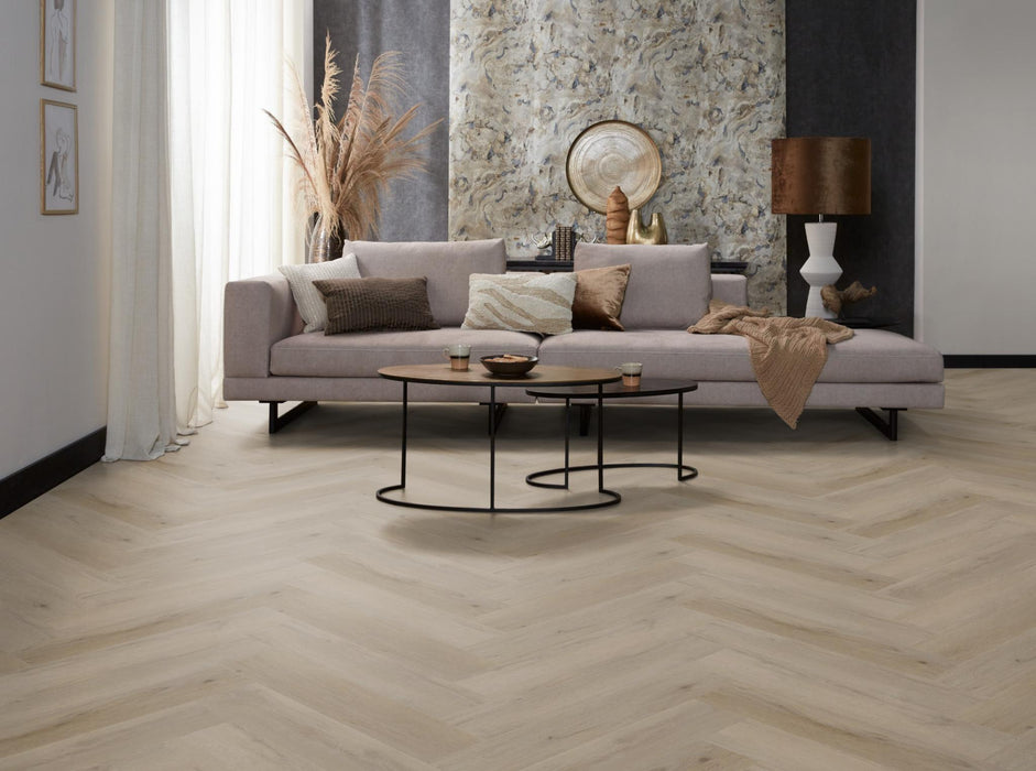 Ambiant Spigato Vivero Light oak | Visgraat Lijm PVC