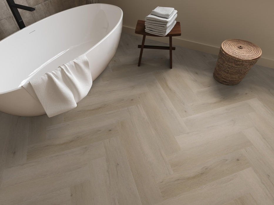 Ambiant Spigato Vivero Light oak | Visgraat Lijm PVC