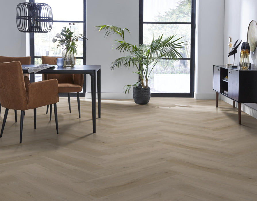 Ambiant Spigato Vivero Light oak | Visgraat Klik PVC