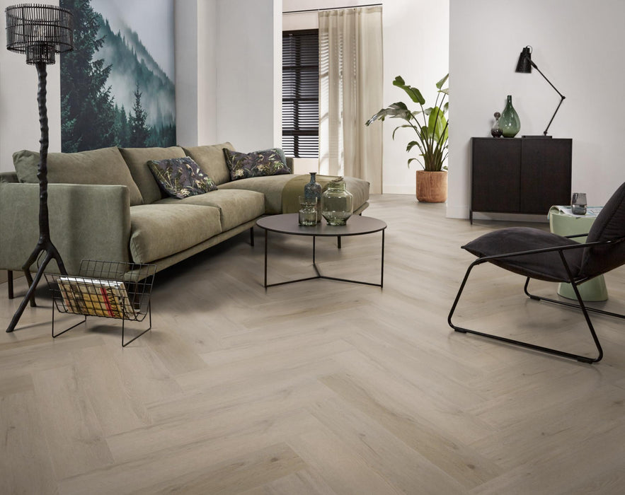 Ambiant Spigato Vivero Light oak | Visgraat Klik PVC