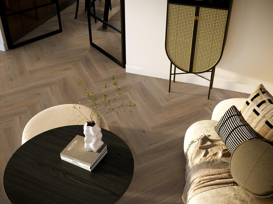 Ambiant Spigato Vivero Smoky | Visgraat Klik PVC