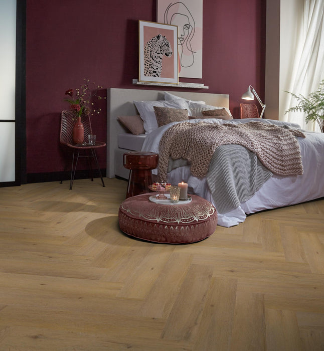 Ambiant Spigato Vivero Dark oak | Visgraat Klik PVC