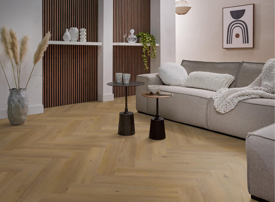Ambiant Spigato Vivero Dark oak | Visgraat Klik PVC