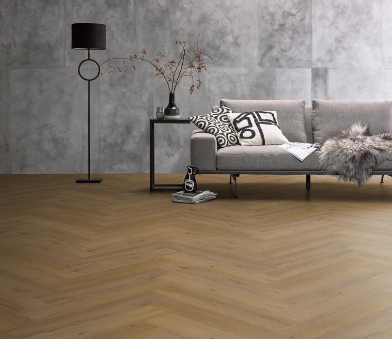 Ambiant Spigato Vivero Dark oak | Visgraat Klik PVC