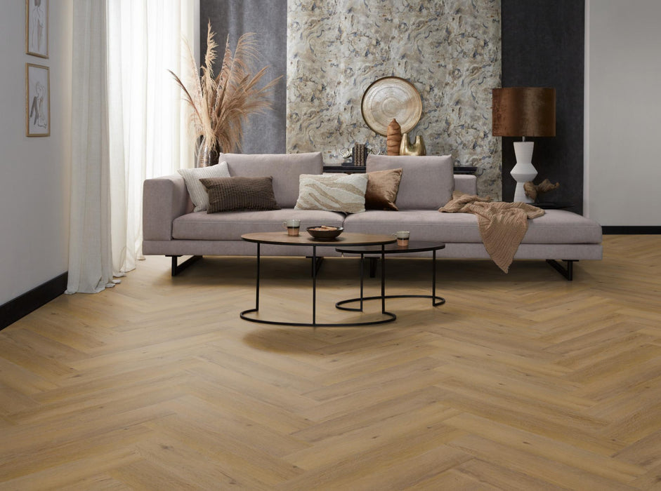 Ambiant Spigato Vivero Dark oak | Visgraat Klik PVC