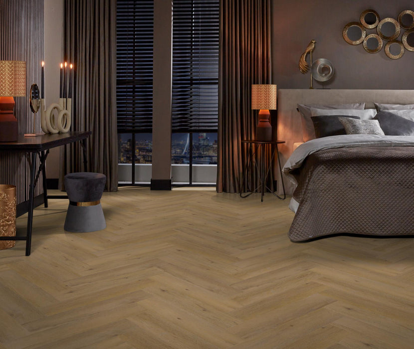 Ambiant Spigato Vivero Dark oak | Visgraat Klik PVC
