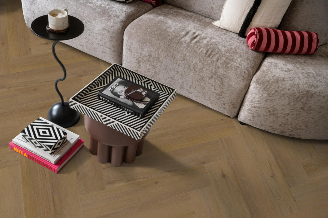 Ambiant Spigato Vivero Dark oak | Visgraat Klik PVC