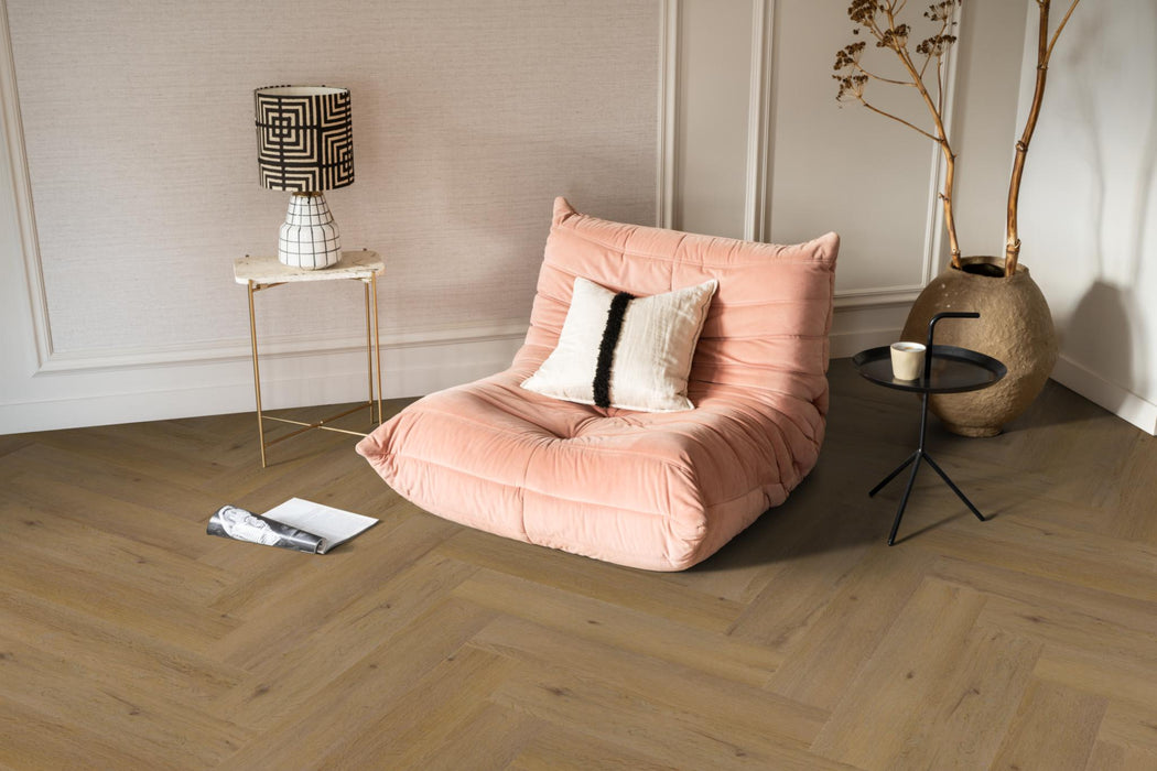 Ambiant Spigato Vivero Dark oak | Visgraat Klik PVC