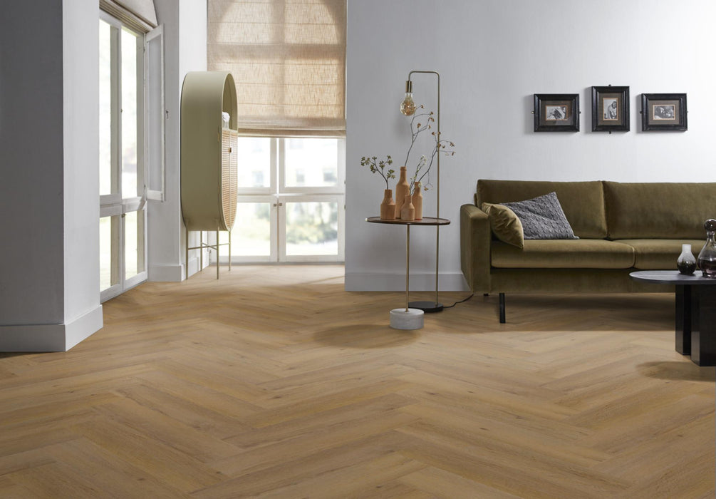Ambiant Spigato Vivero Dark oak | Visgraat Klik PVC