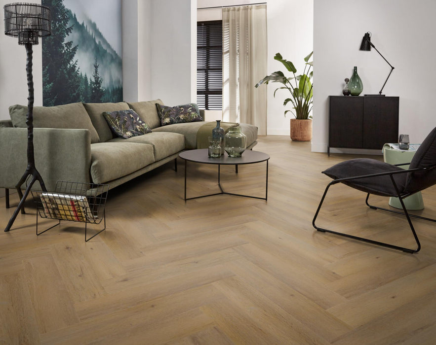 Ambiant Spigato Vivero Dark oak | Visgraat Klik PVC