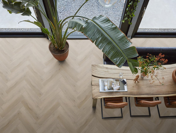 FloorLife YUP Leyton Light oak - Visgraat Click PVC