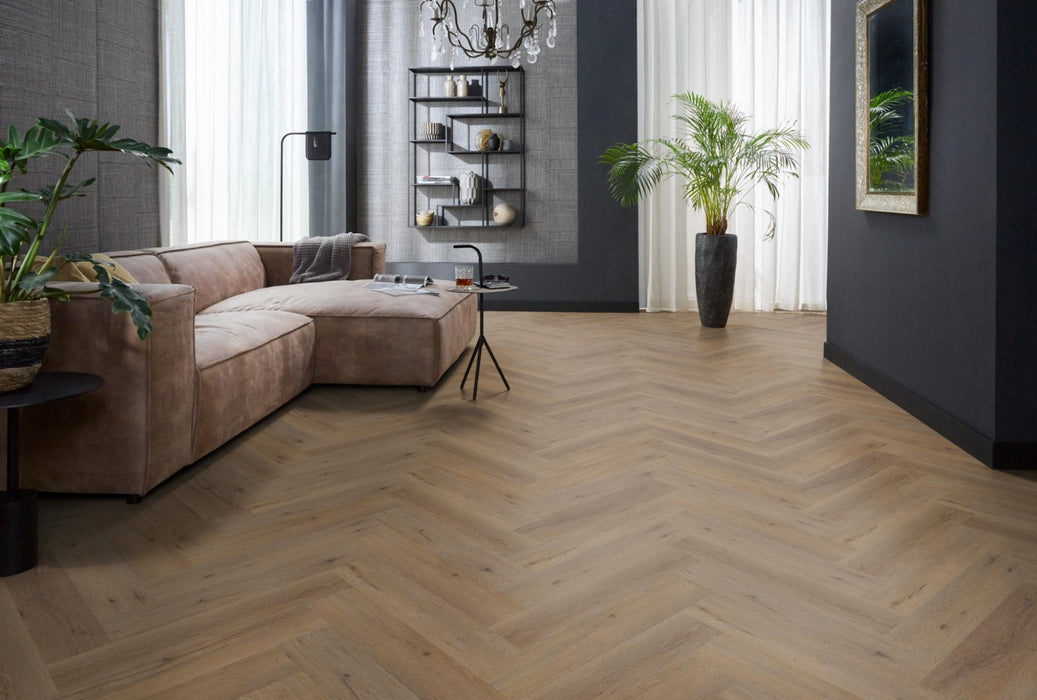 Ambiant Spigato Vivero Natural oak | Visgraat Lijm PVC